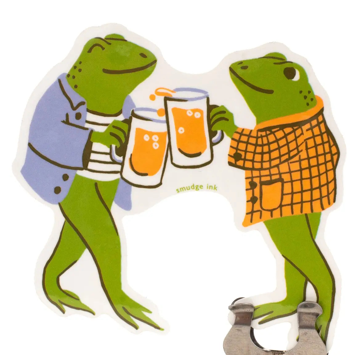 Dapper Frogs Sticker