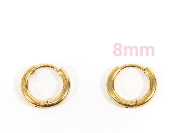 Merigold Earrings - Huggie Hoops