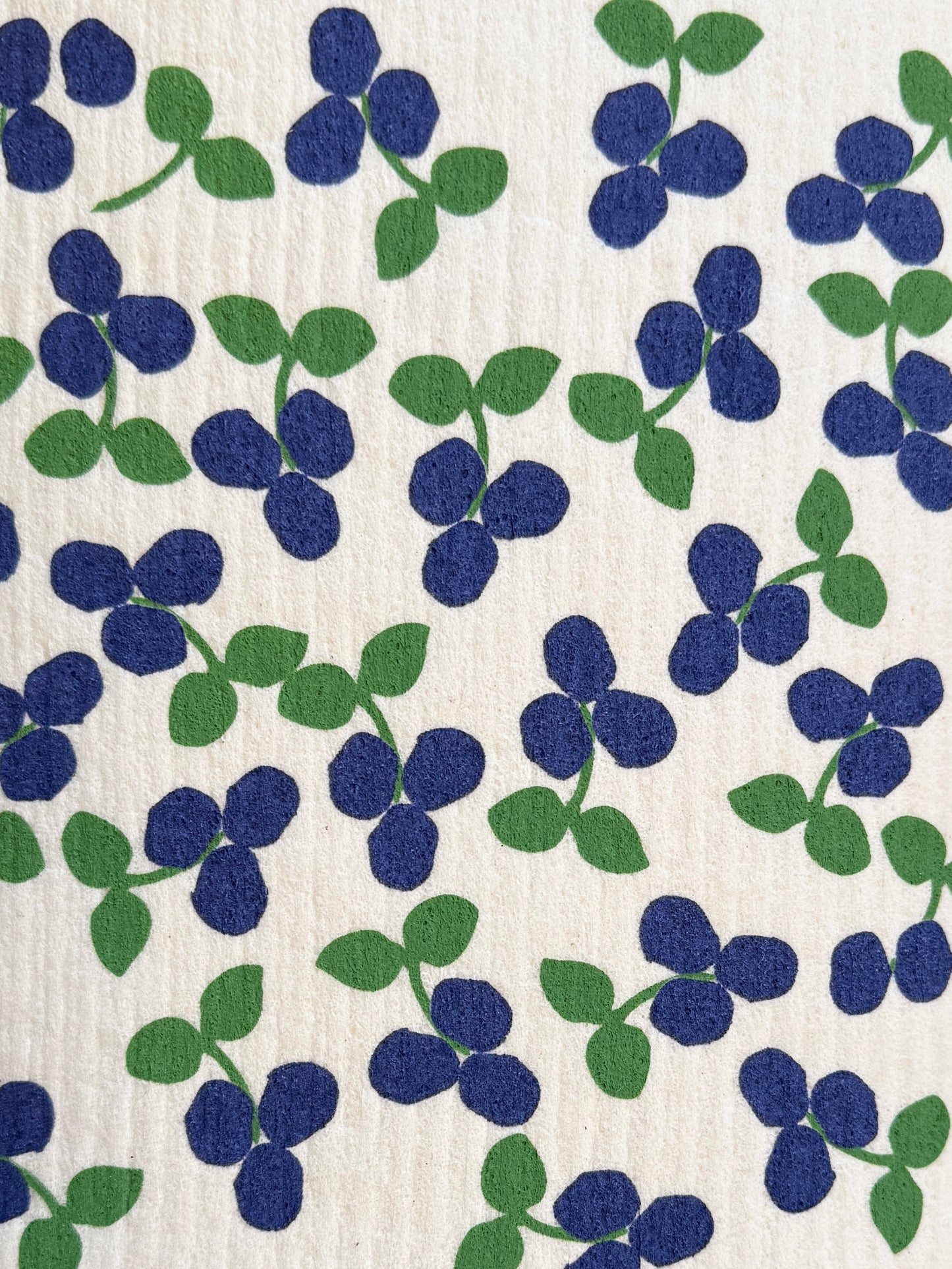 Swedish Dishcloth - Blueberries