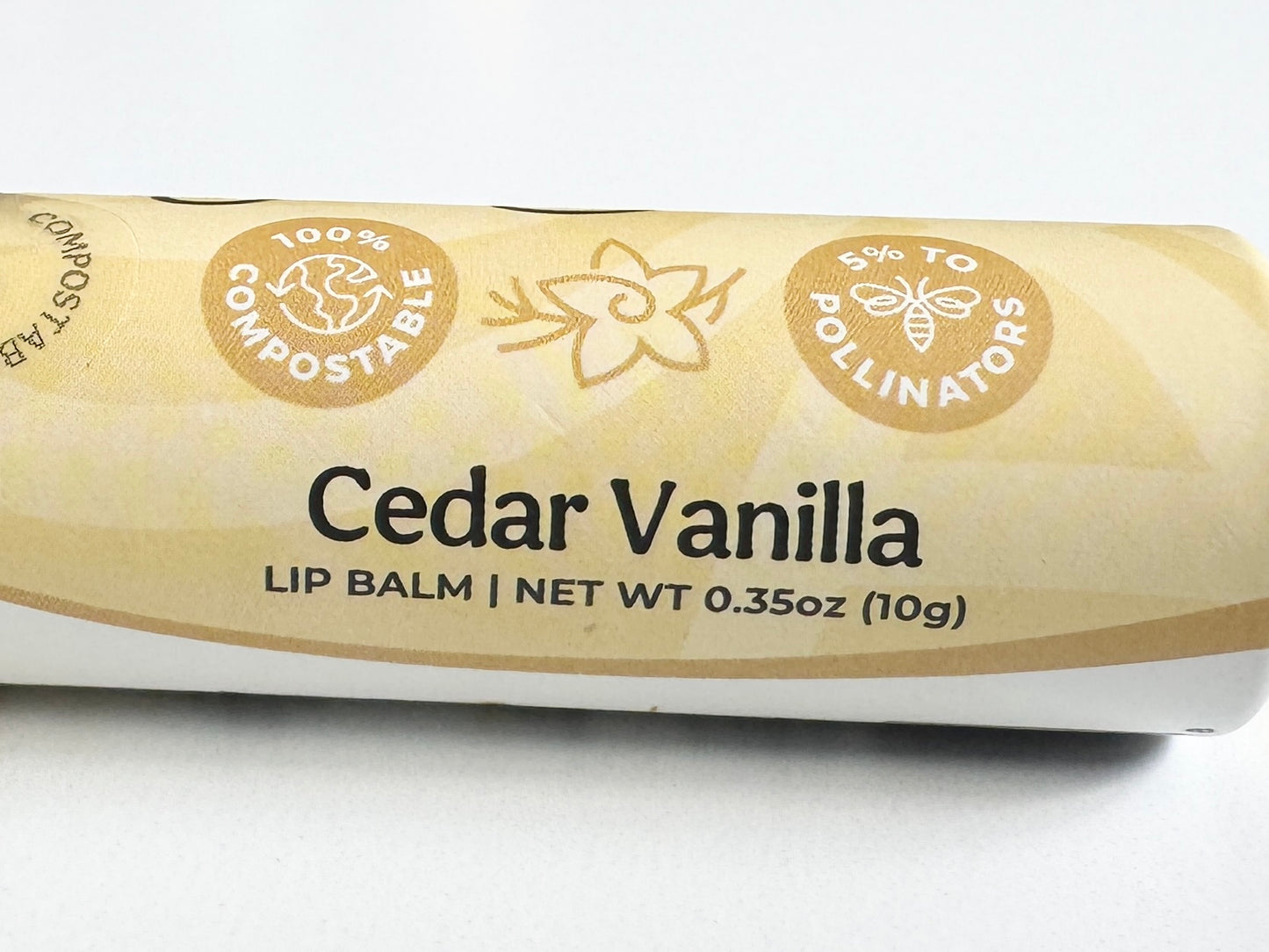 Zero Waste Lip Balm - Cedar Vanilla