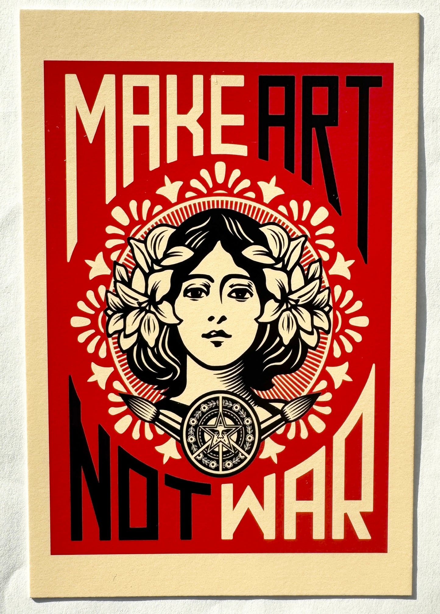 Postcard - Make Art Not War
