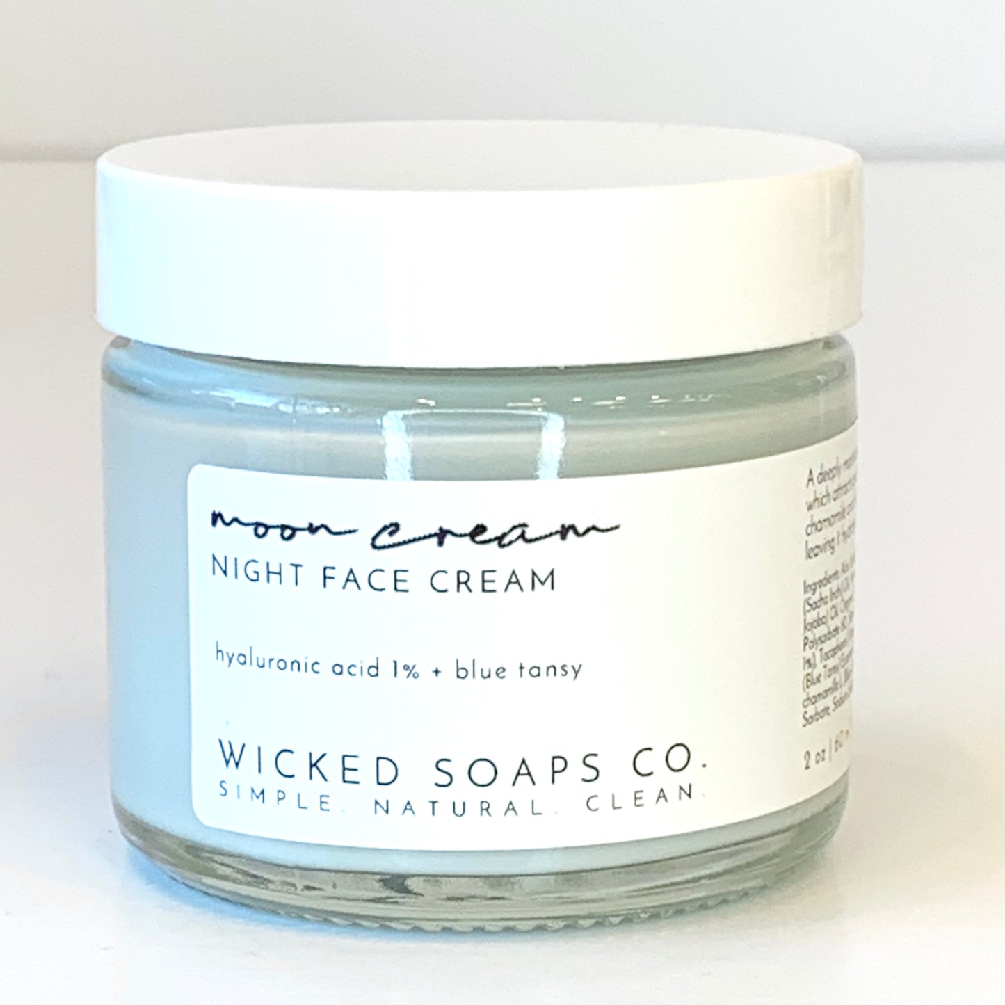 Moon Facial Cream - Hyaluronic Acid Night Cream