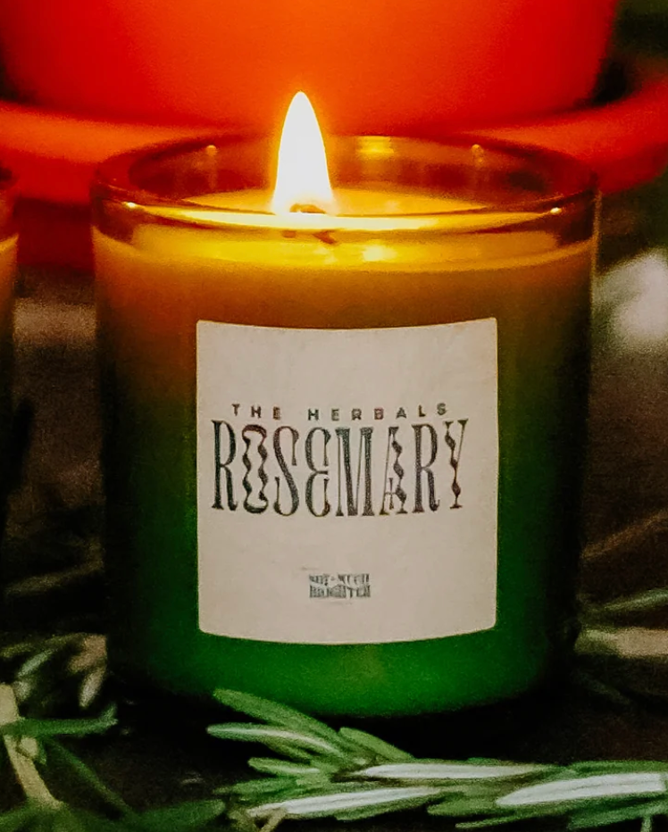 Soy Candle - Mini Glass, Rosemary