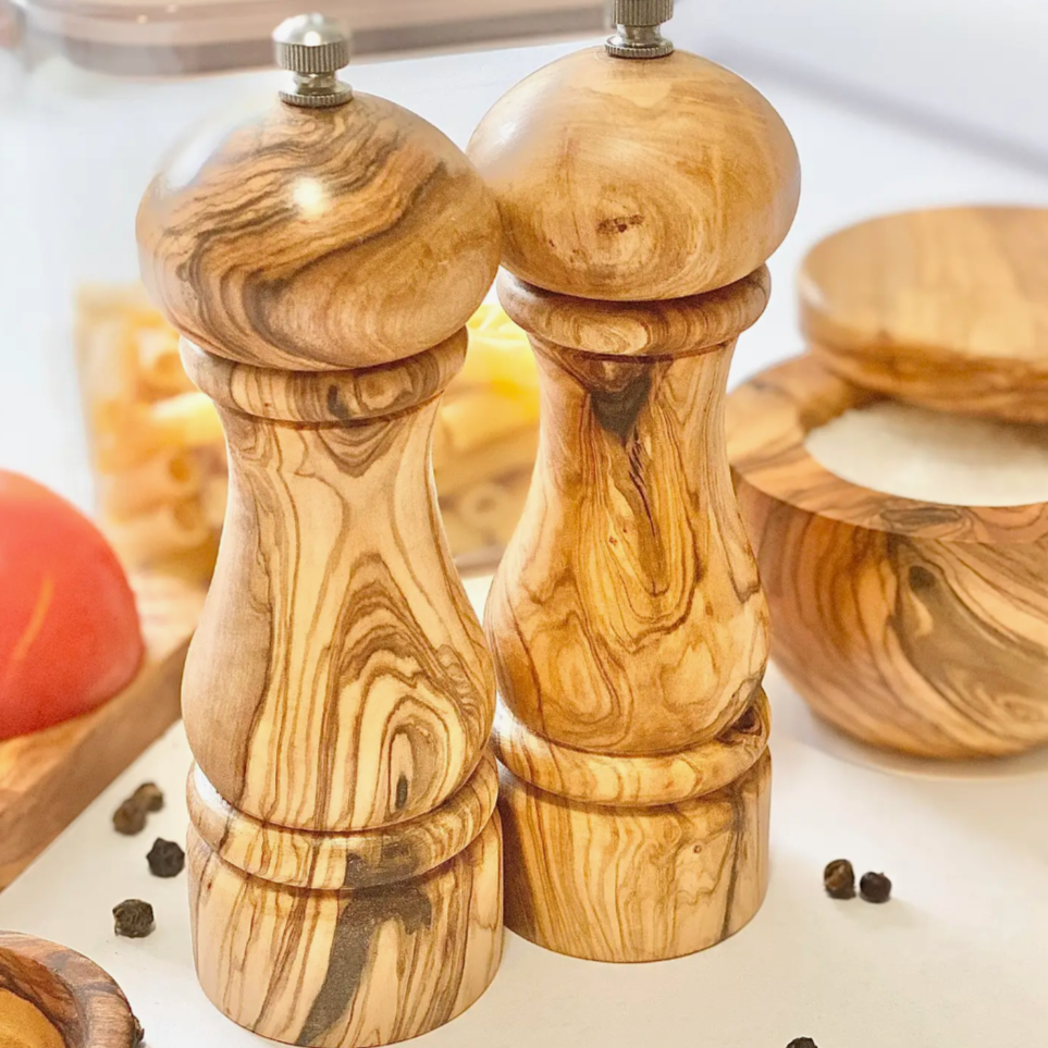 Olive Wood Pepper Mill