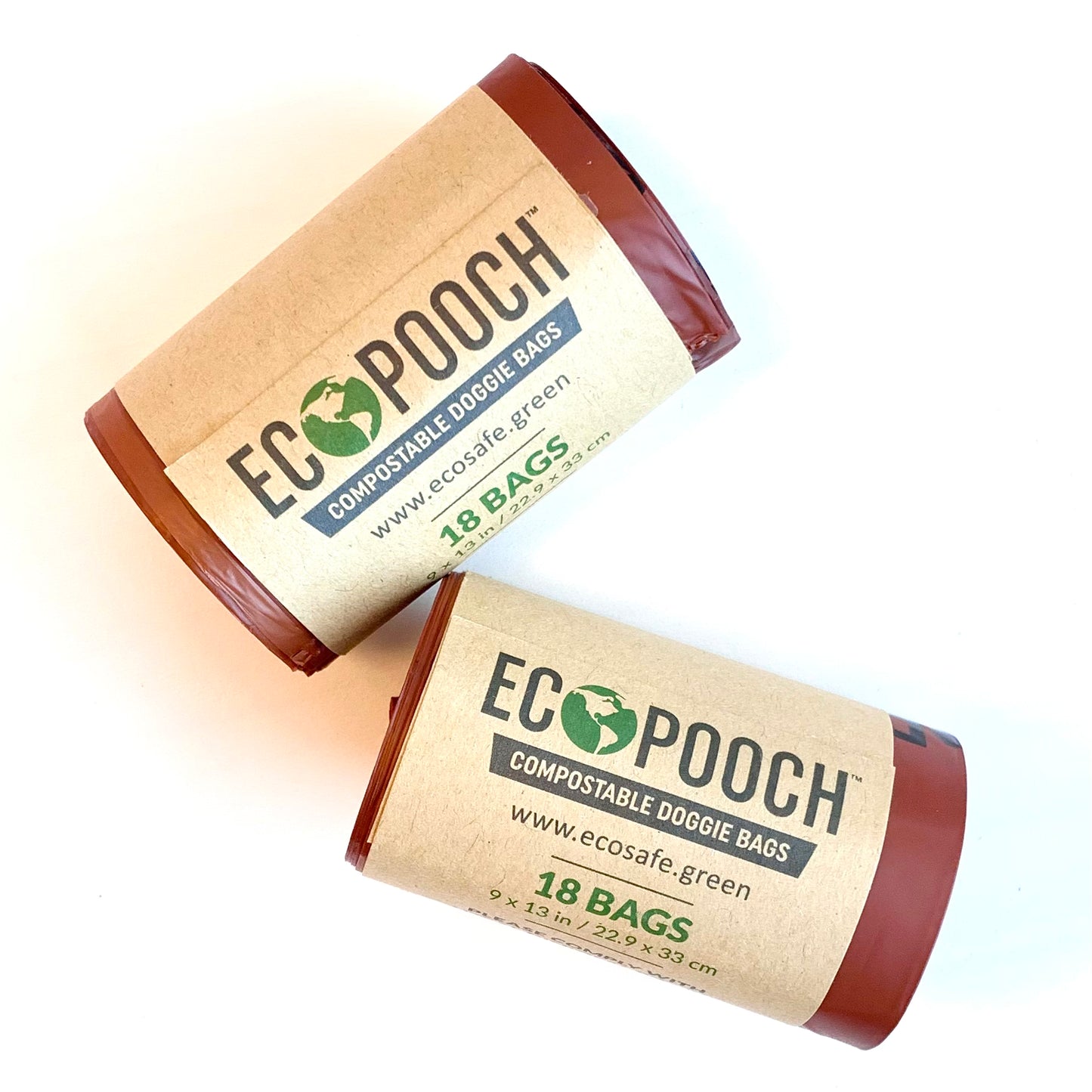 Compostable Poop Bags - 9" x 13"