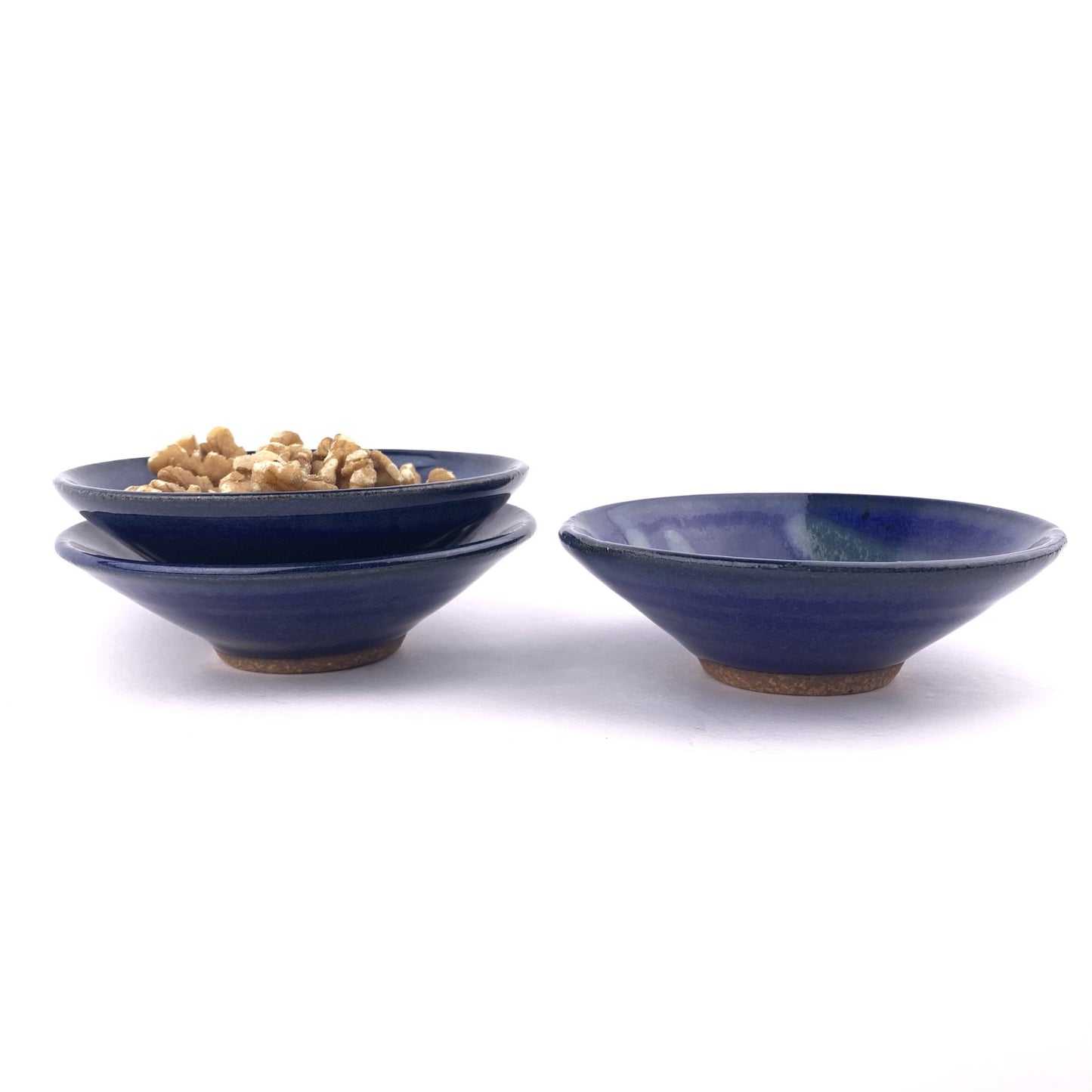 Glazed Dipping Bowl - Blue