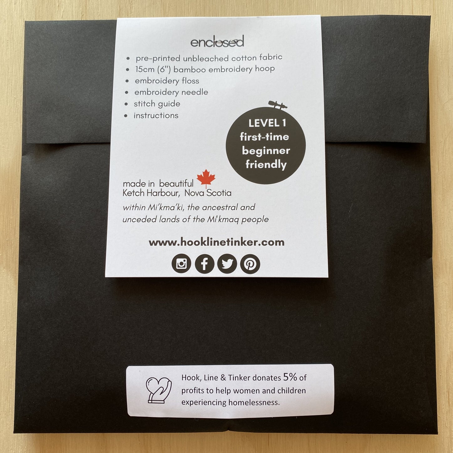 Embroidery Kit -Tulips