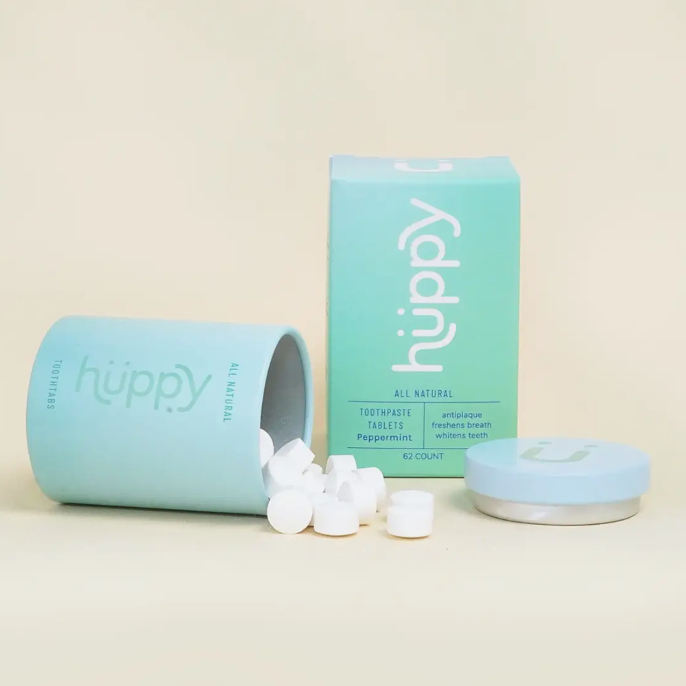 Huppy Toothpaste Tablets - Peppermint