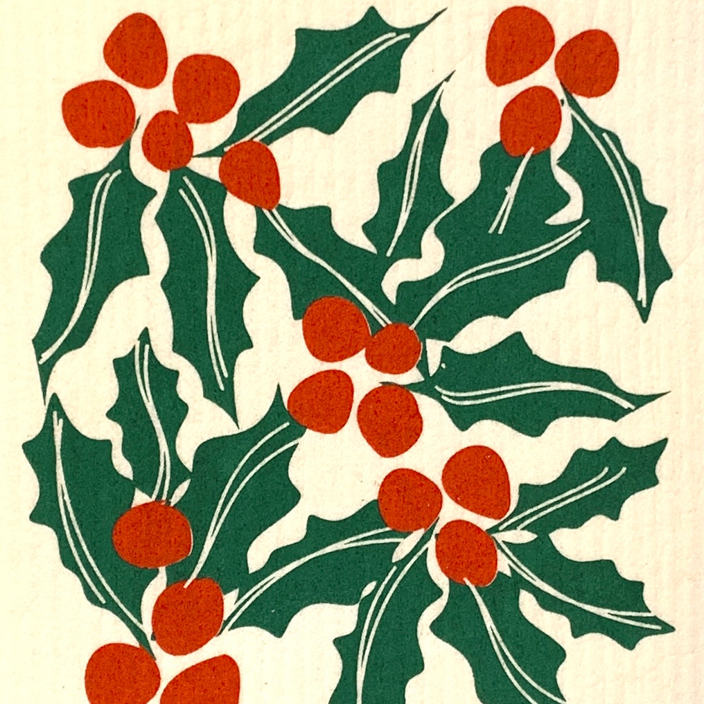Swedish Dishcloth - Holly