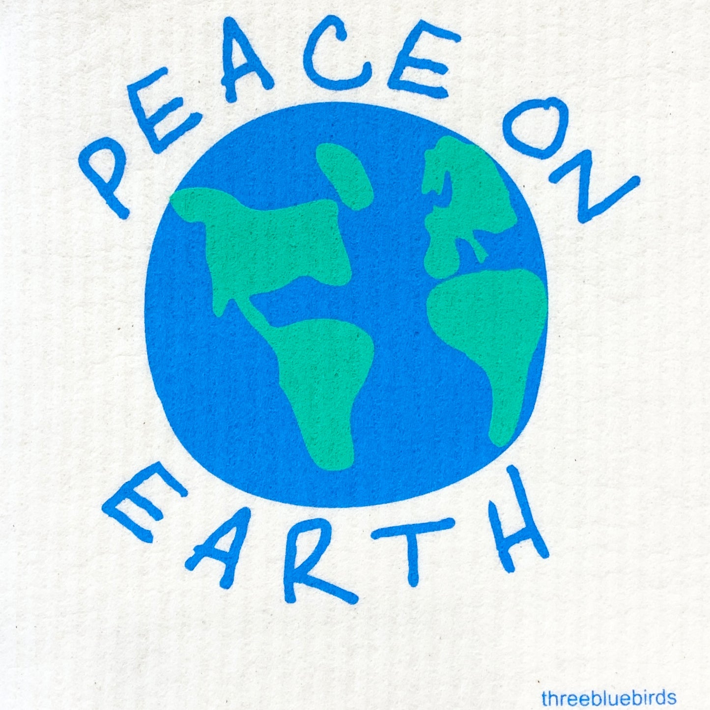 Swedish Dishcloth - Peace on Earth