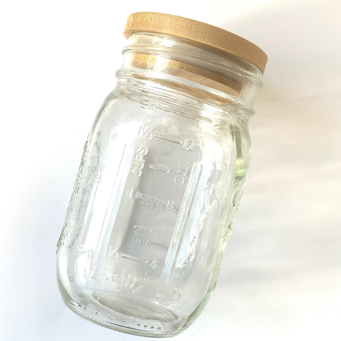 Bamboo Jar Lid - Regular Mouth