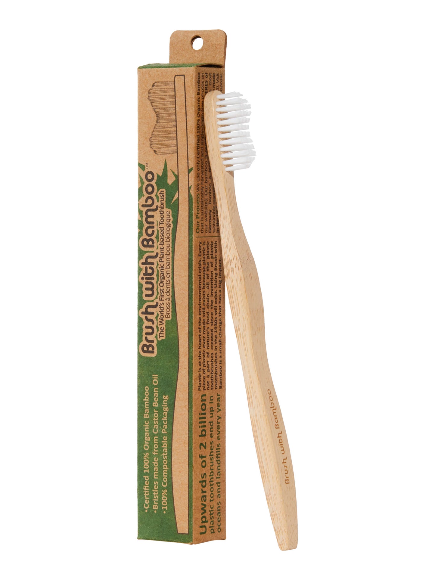 Bamboo Toothbrush - Adult