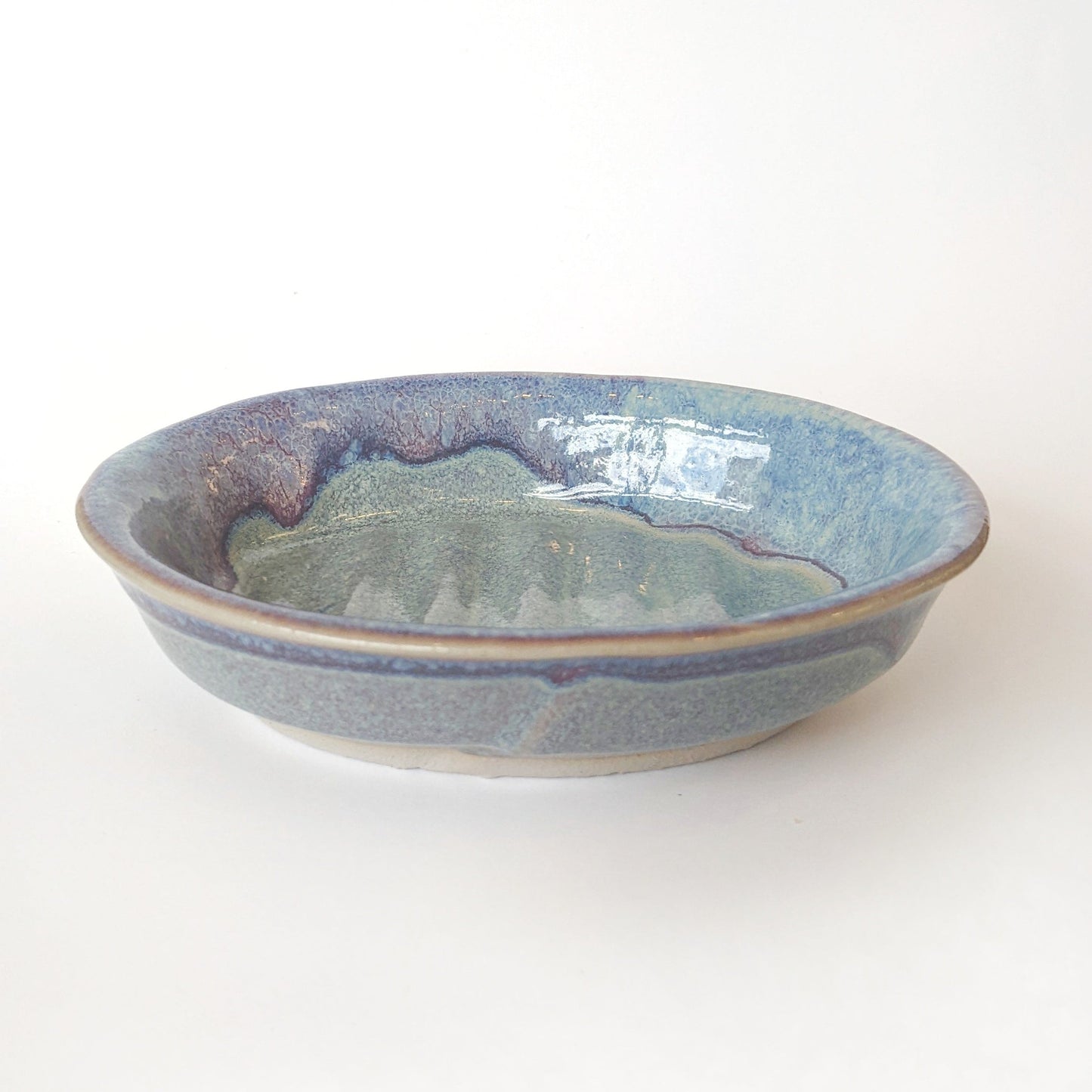 Stoneware Pottery Soap Dish - Assorted Colors