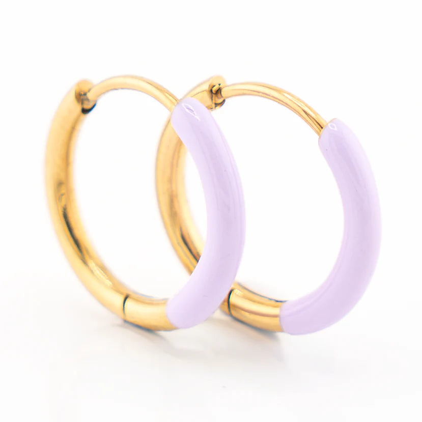 Merigold Earrings - Huggie Hoops