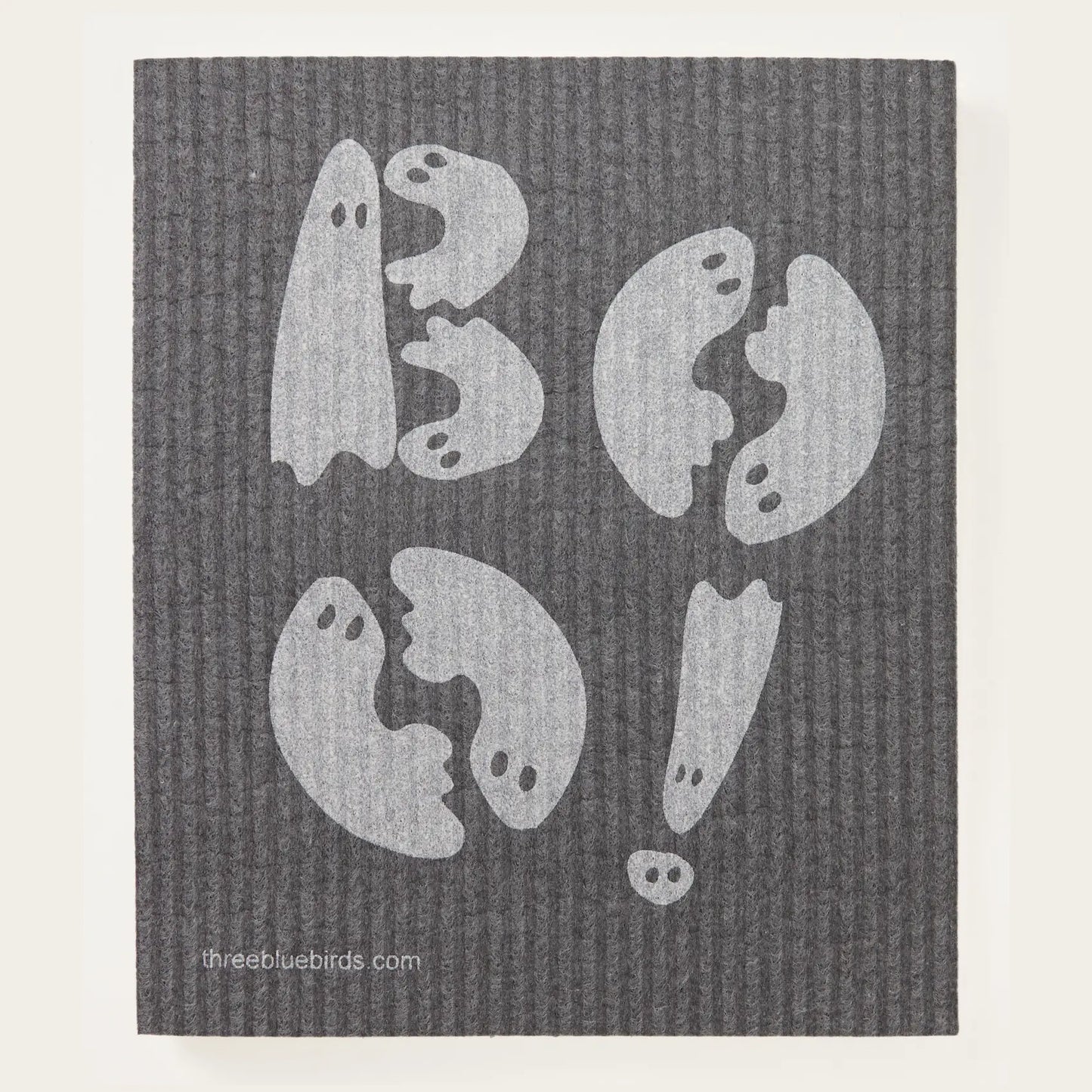 Swedish Dishcloth -Boo! On Graphite