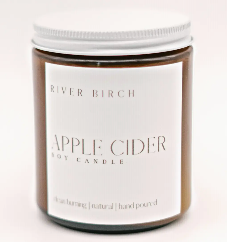 River Birch Soy Candle - Apple Cider