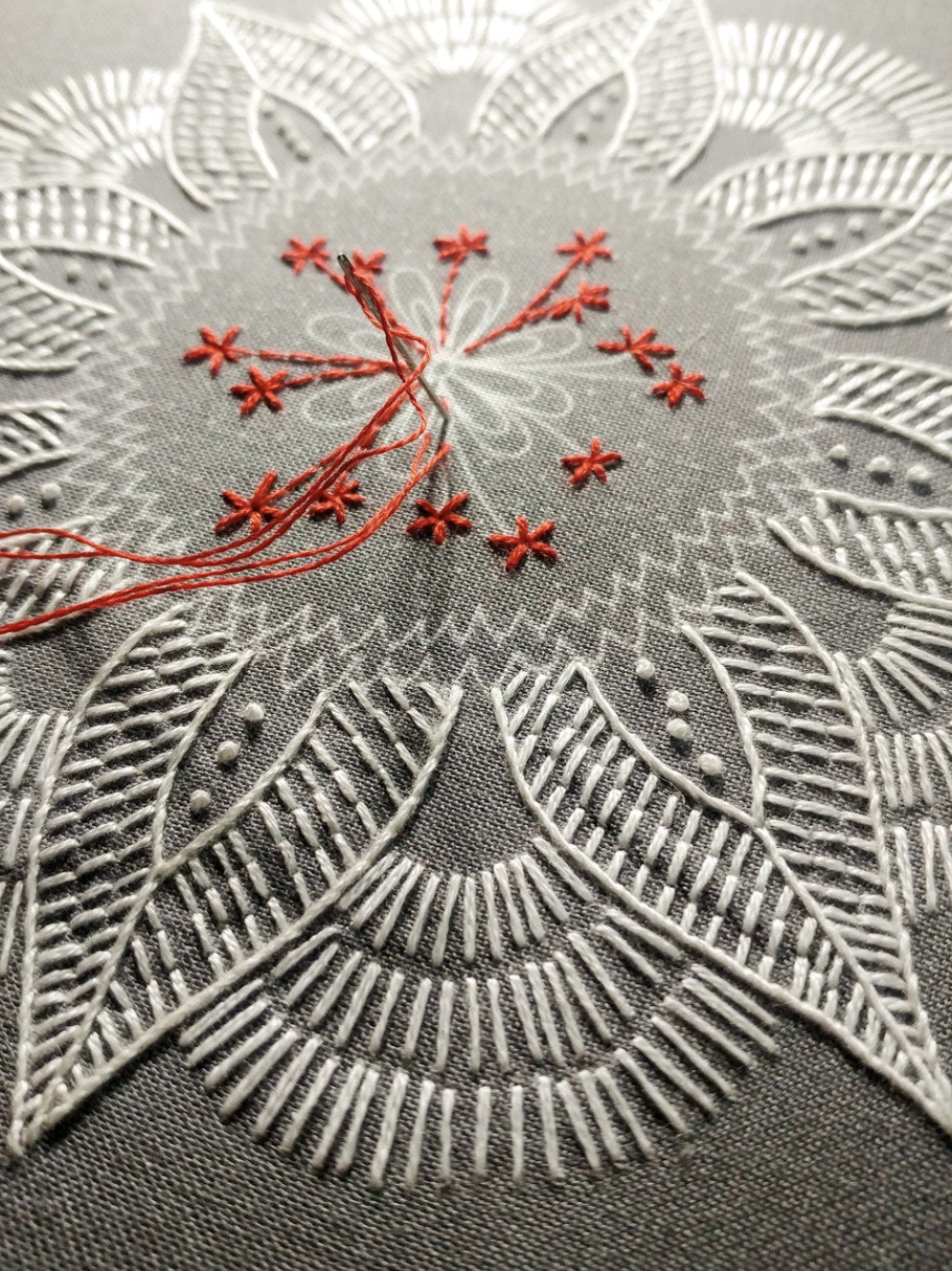 Embroidery Kit - Autumn Mandala