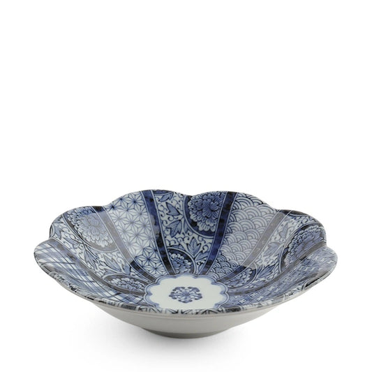 Blue Nishiki 6.5" Shallow Bowl