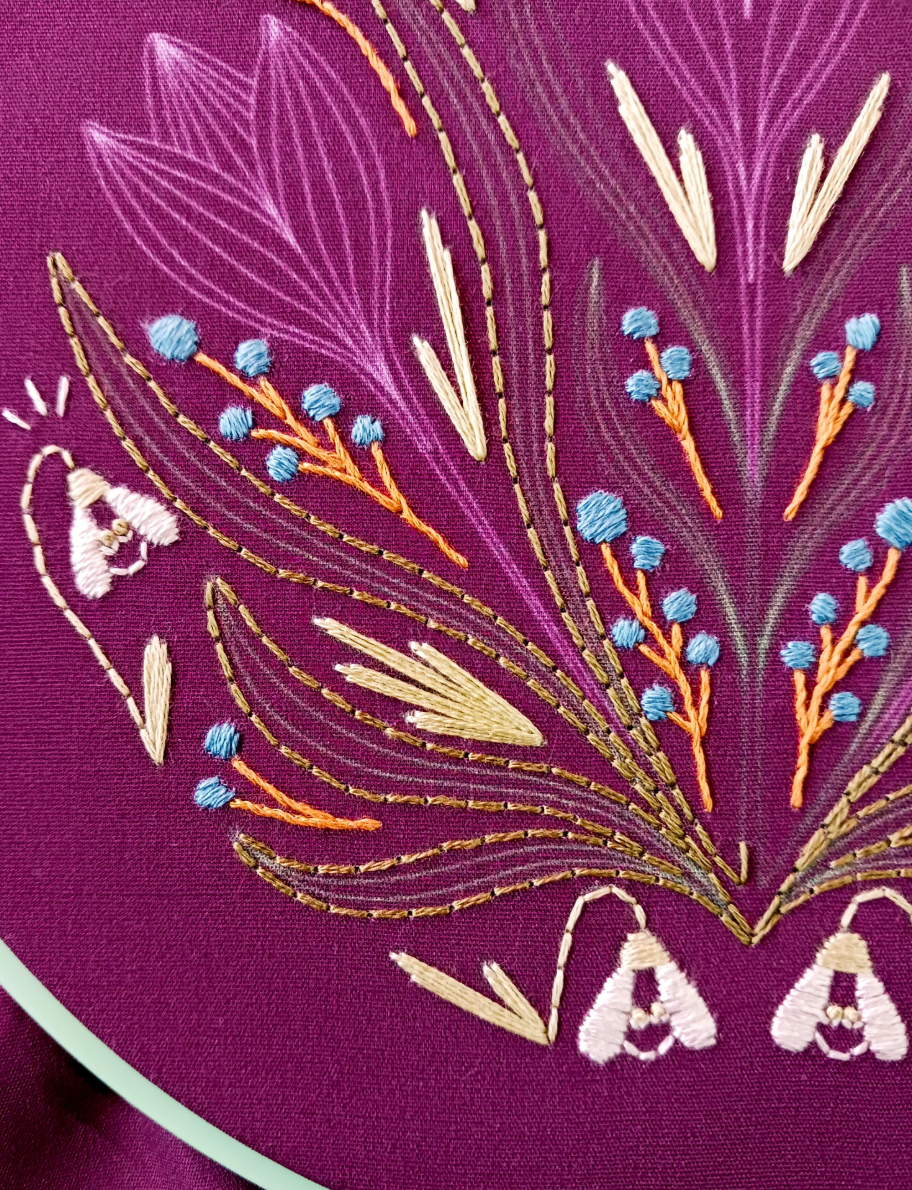 Embroidery Kit - Early Bloomer