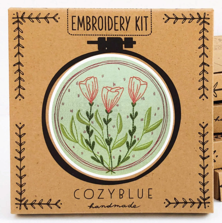 Embroidery Kit - Flower Moon
