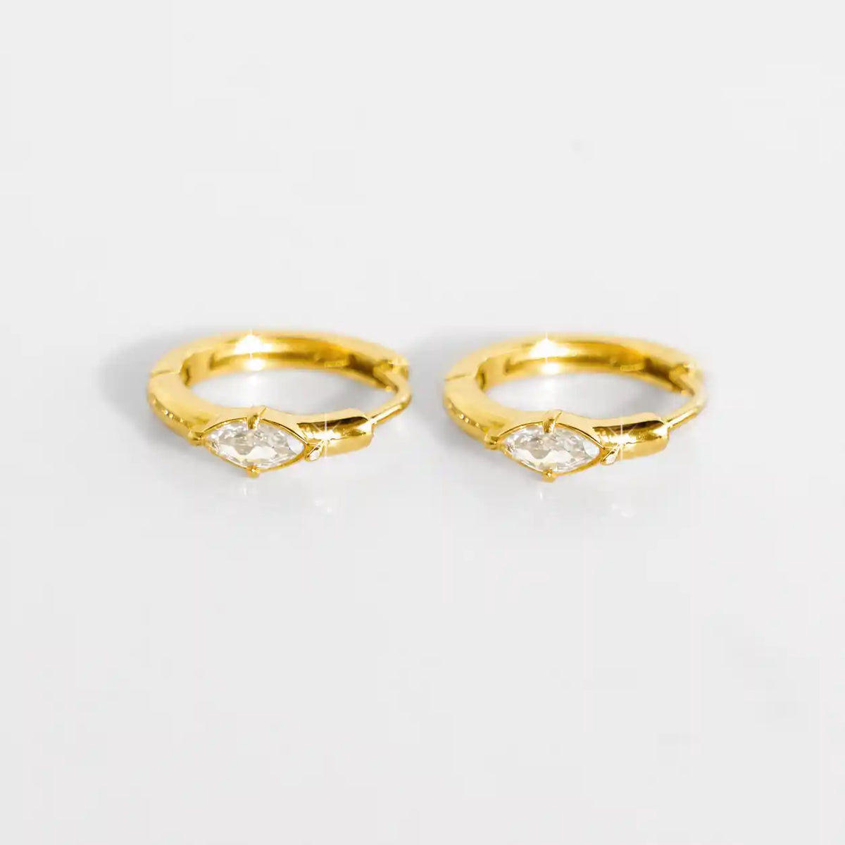 Merigold Earrings - Huggie Hoops