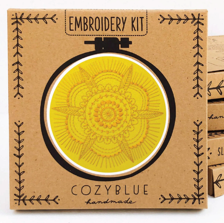 Embroidery Kit - Golden Mandala