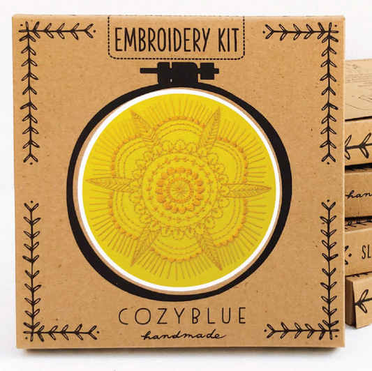 Embroidery Kit - Golden Mandala
