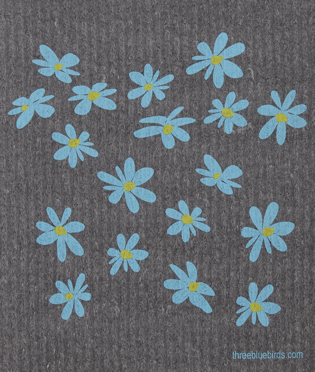 Swedish Dishcloth - Perky Posies