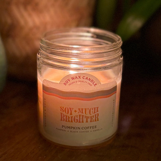Soy Candle - Pumpkin Coffee