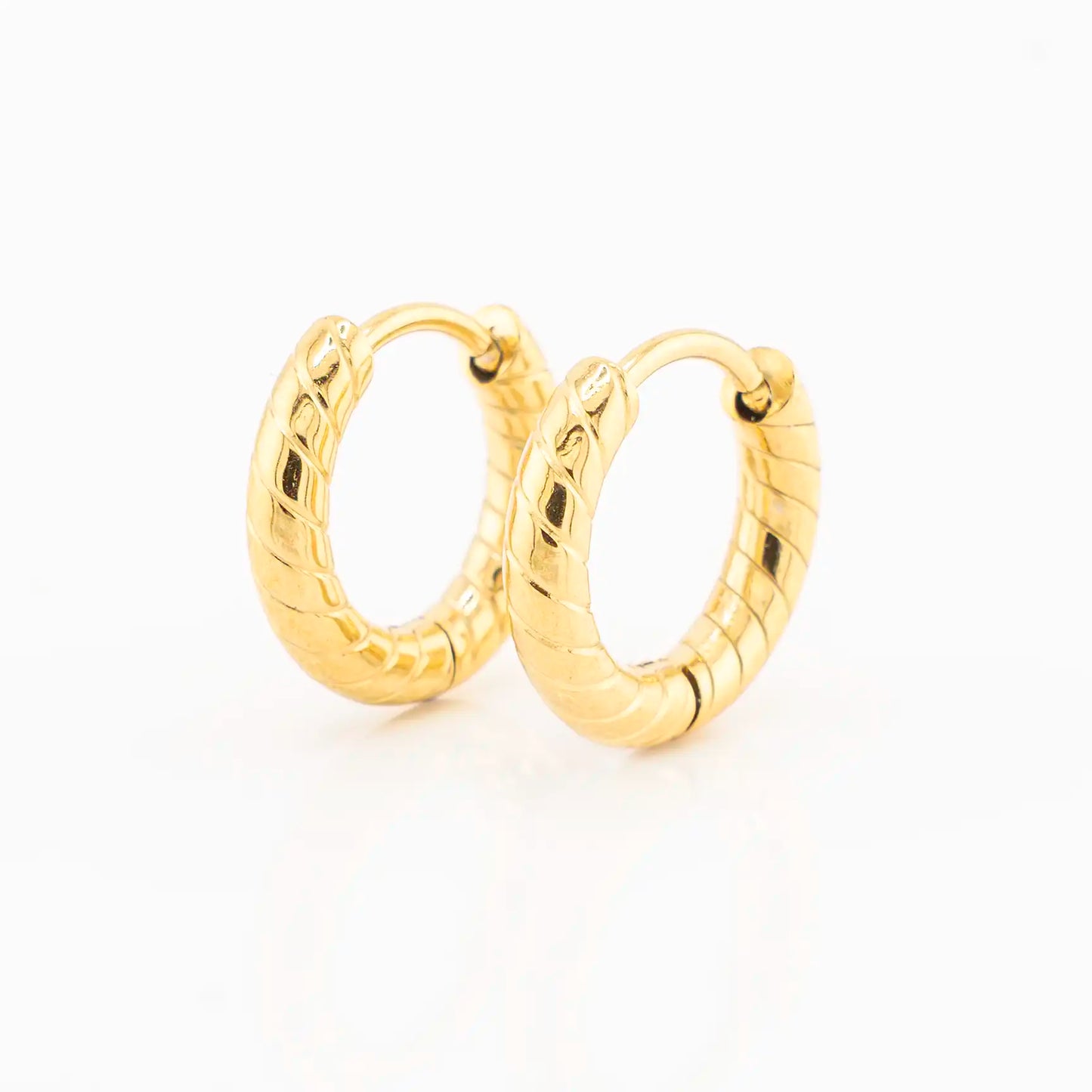 Merigold Earrings - Huggie Hoops