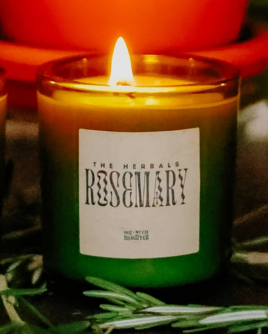 Soy Candle - Mini Glass, Rosemary