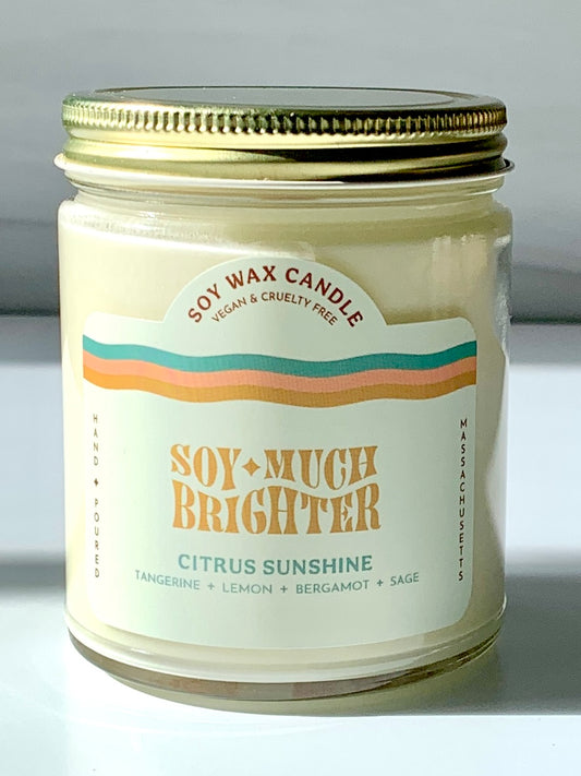 Soy Candle - Citrus Sunshine