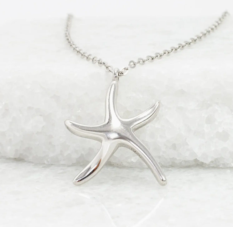 Starfish Hope Necklace Sterling Silver