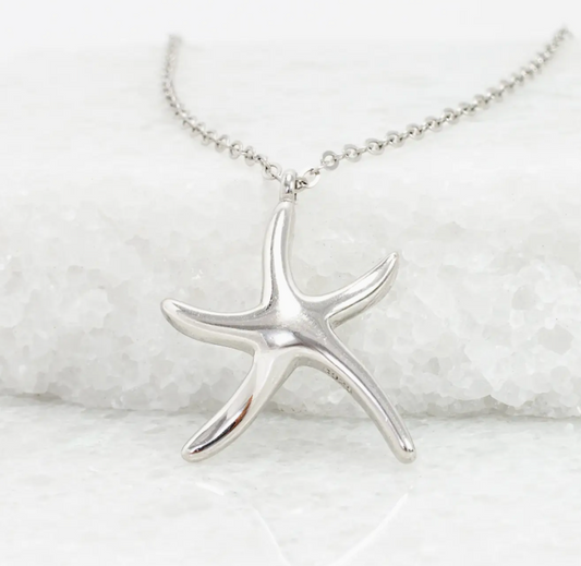 Starfish Hope Necklace Sterling Silver