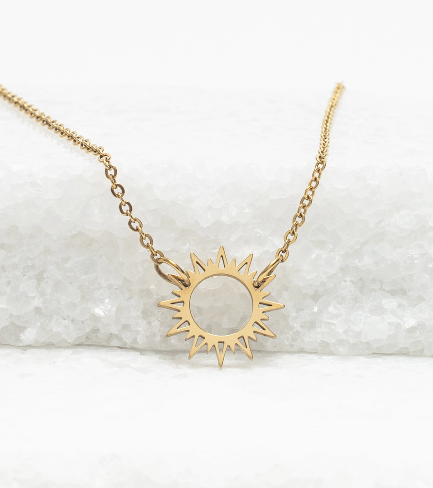 Starfish Project Jewelry - Mallory Golden Sun Necklace