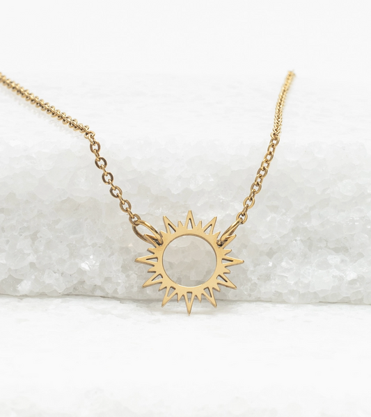 Starfish Project Jewelry - Mallory Golden Sun Necklace