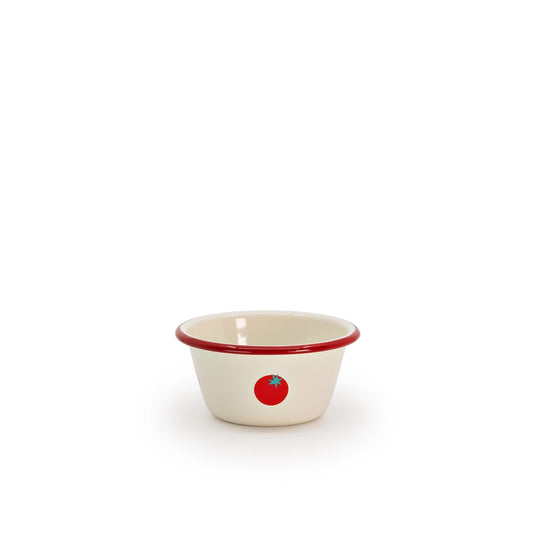 Tomato Soup Bowl-Red Rim