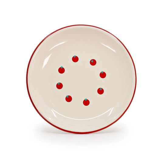 Crow Canyon, Tomato Coupe Dinner Plate