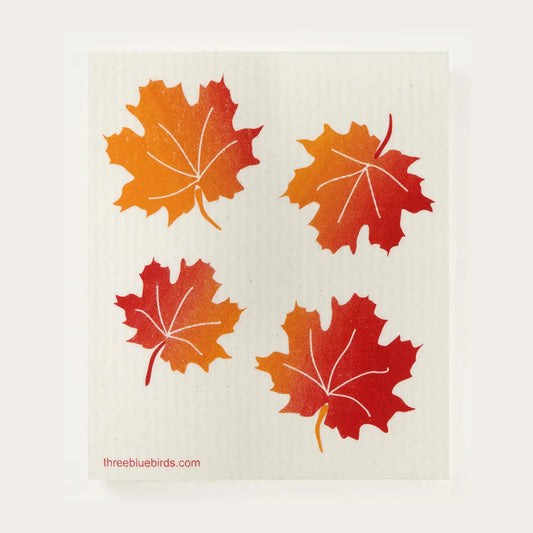 Swedish Dishcloth - Maple Leaves