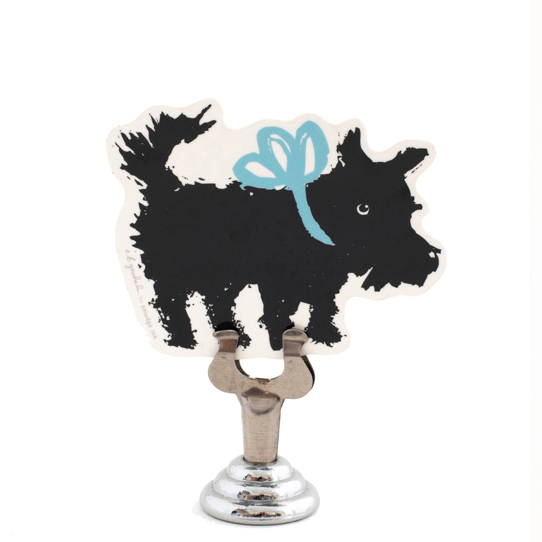 Puppy with Bow, Sticker
