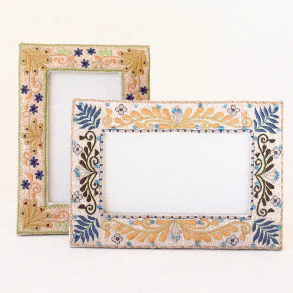 Embroidered Photo Frames - Set of 2