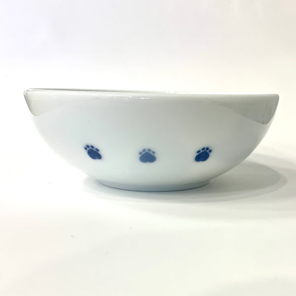 Blue and White Cat, Shallow Bowl