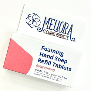 Foaming Hand Soap Refill Tablets - Peppermint