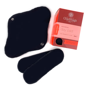 Reusable Day Pad - 3 Pack, Black