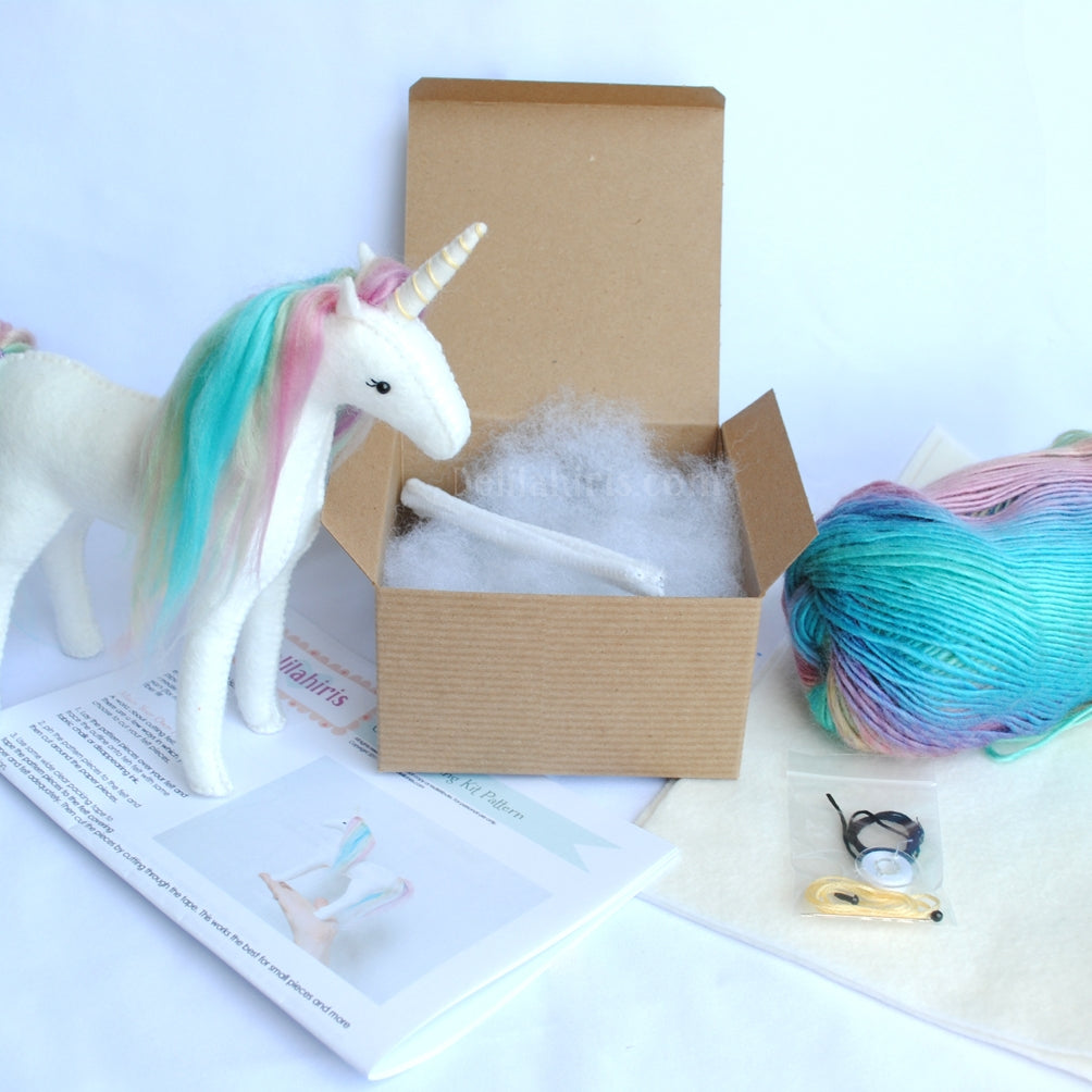 Felt Craft Kit - Pastel Unicorn
