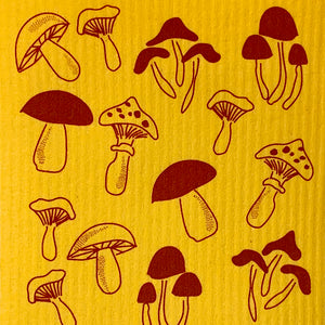 Swedish Dishcloth - Fungi