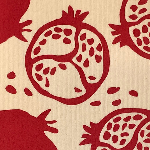 Swedish Dishcloth - Pomegranate