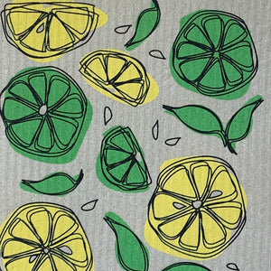 Swedish Dishcloth - Lemon Lime