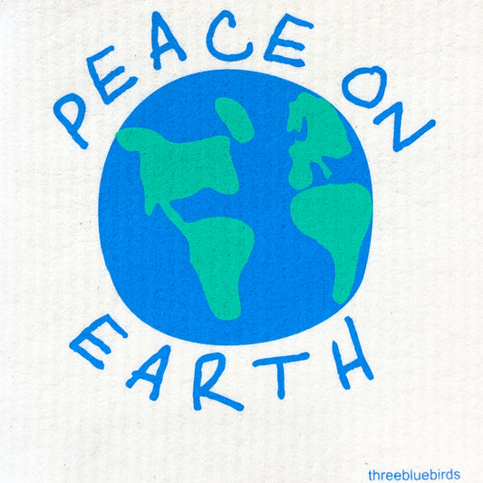 Swedish Dishcloth - Peace on Earth