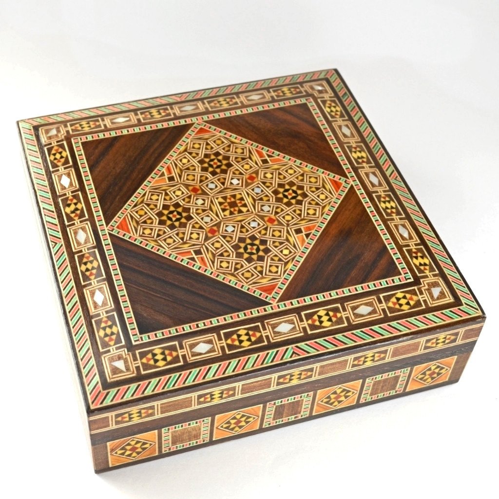 Mosaic Inlay Box – Center Goods